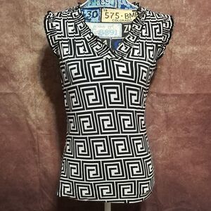 Antonio Melani sleeveless V-neck blouse